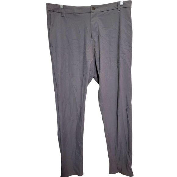 Lululemon ABC 5-Pocket Warpstreme Pants Mens Gray, Waist 40x36 - Picture 2 of 5